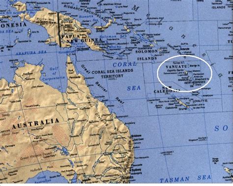 Un Sismo De 6 1 Grados Sacude Las Islas De Vanuatu En El Pacífico