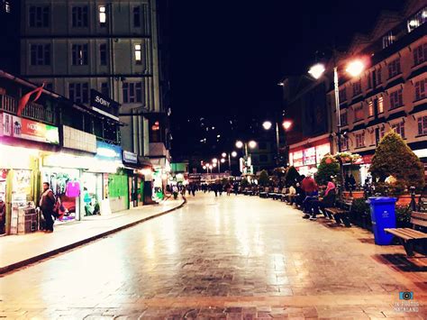 A nice place to hangout- sparkling clean MG Road (Marg) Gangtok (Places ...