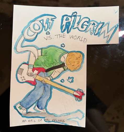 Scott Pilgrim Watercolor! : r/ScottPilgrim