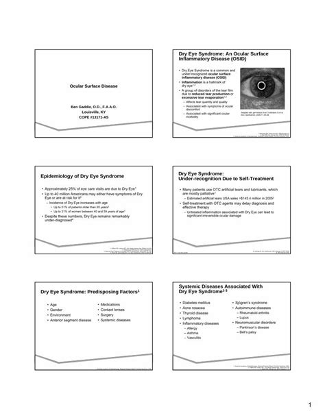 Pdf Dry Eye Syndrome An Ocular Surface Inflammatory Disease Osid Dokumentips