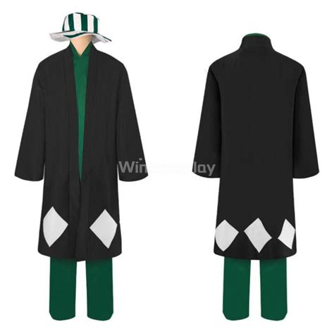 Bleach Kisuke Urahara Cosplay Costume – Winkcosplay