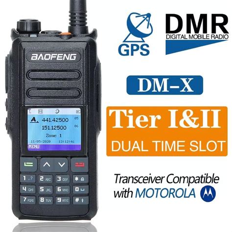 Baofeng Dm X Gps Tier Tier Ii Dual Time Slot Dmr Digital Analog Aukro