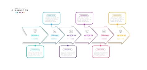 Premium Vector | Infographic element with icons and options or steps.