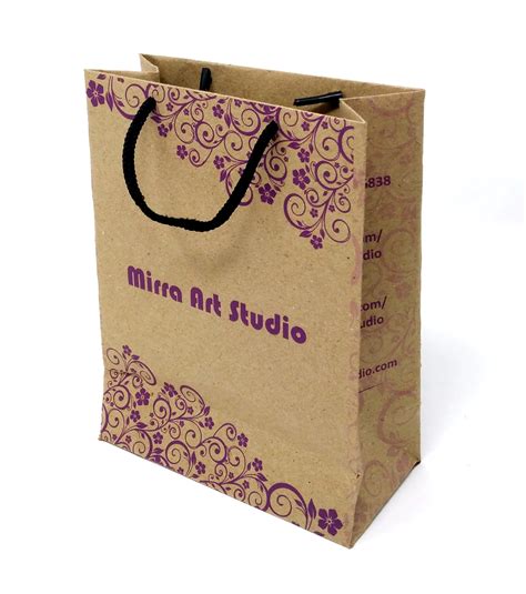 Custom Paper Bags Logo Printed Branded Paper Bags Artofit