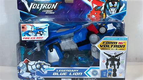 Voltron Legendary Defender Legendary Blue Lion Review Youtube