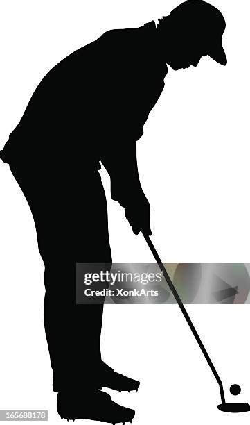 345 Golf Putting Silhouette Stock Photos High Res Pictures And Images