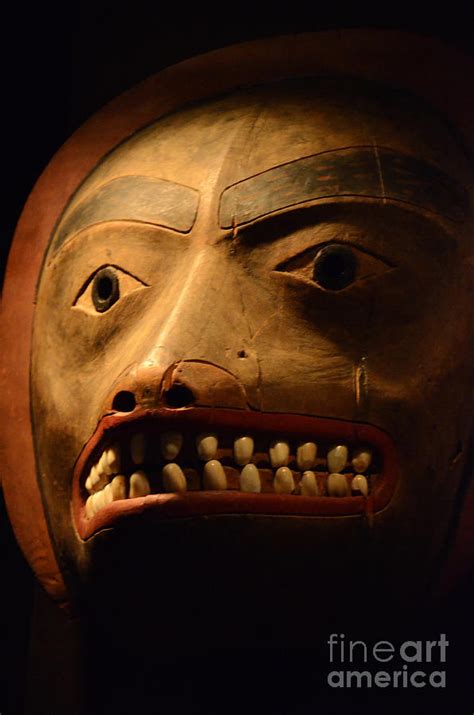 Tlingit Mask Photograph By Bob Christopher