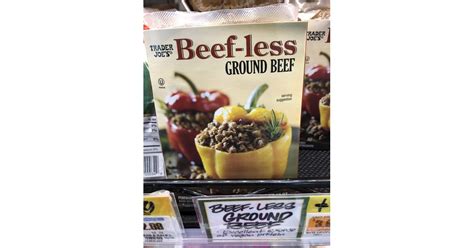 Beef Less Ground Beef Best Meatless Products From Trader Joes Popsugar Fitness Photo 7