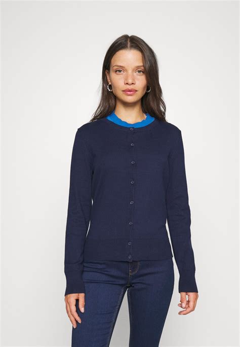 Gap Petite Crew Cardi Cardigan Navy Uniformmørkeblå Zalandono