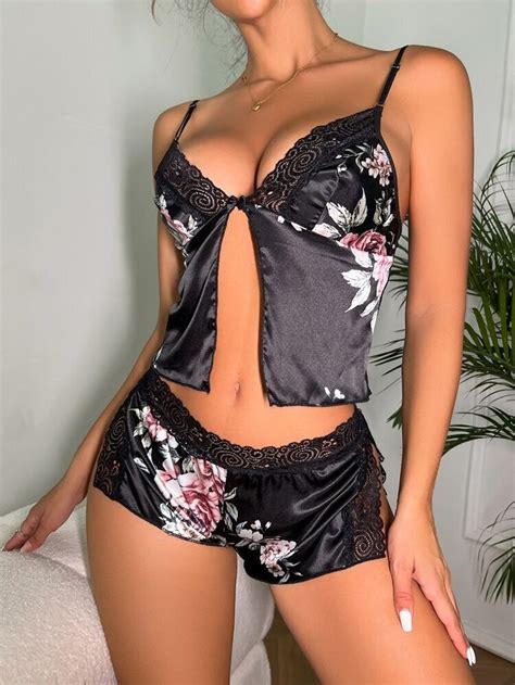 Lingerie Mignonne Jolie Lingerie Satin Lingerie Pretty Lingerie