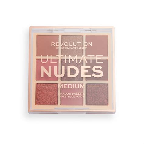 Makeup Revolution Ultimate Nudes Palette Fards à paupières Medium