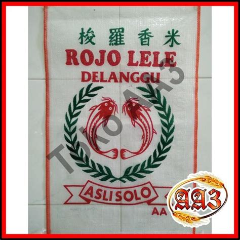 Jual Tokokarungaa Karung Beras Transparan Merek Rojolele Delanggu