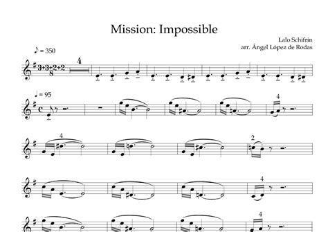 Mission Impossible Theme Mission Accomplished Arr Ngel L Pez De