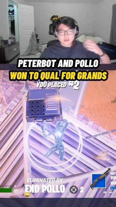 Peterbot And Pollo Qualed For Fncs Grand Finals Youtube