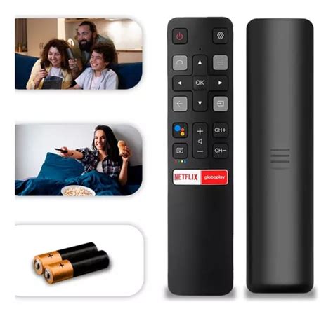 Controle Remoto Para Tv Tcl Smart Netflix Globoplay Mercadolivre