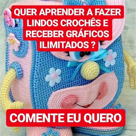 Quer aprender a fazer lindos Crochês e Amigurumis Aprenda também