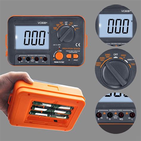 High Accuracy DCV ACV Meter Digital Display Insula Grandado