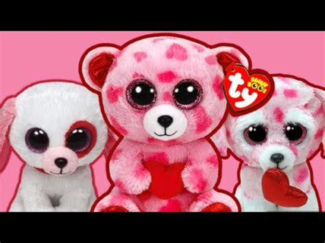 Rating My Valentines Day Beanie Boos YouTube