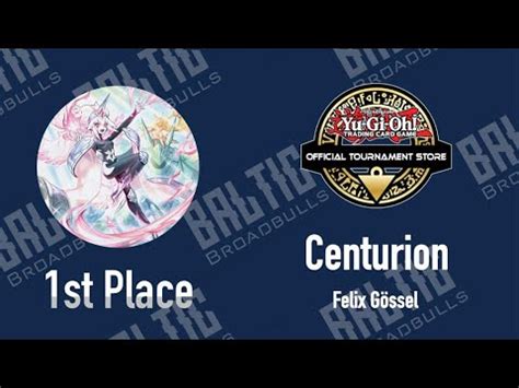 Yu Gi Oh 1st Place OTS Centurion Deck Profile Felix Gössel YouTube