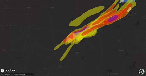 Hail Map In Knox City TX On April 27 2024 HailTrace