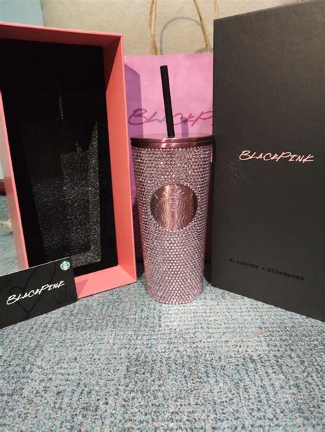 BLACKPINK X Starbucks Rhinestone With Blackpink Card Furniture Home