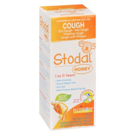 Boiron Stodal Childrens Cough Syrup Choices Markets