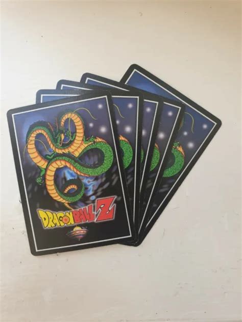 DRAGON BALL Z Saiyan Saga Ccg Papier Alu Seuls Score 2000