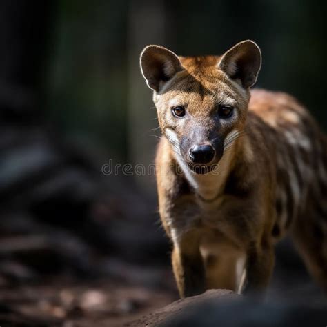 Majestuosos Tigres Tasmanianos En Su Hábitat Natural Stock de