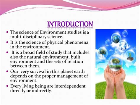 Environmental Management Introduction And Scope