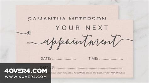 Best Custom Appointment Cards