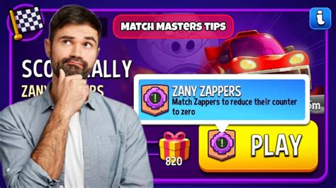 Zany Zappers Score Rally Match Masters Solo Challenge Match