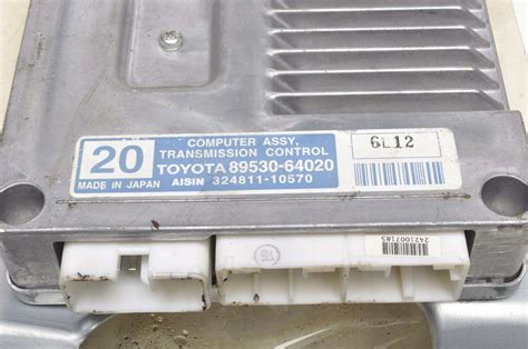 TOYOTA COROLLA VERSO II 1 8 KOMPUTER SKRZYNI 89530 64020 Shrot Pl