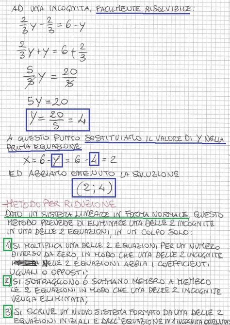 24 Sistemi Lineari Sistemi Di 1° Grado Esempi