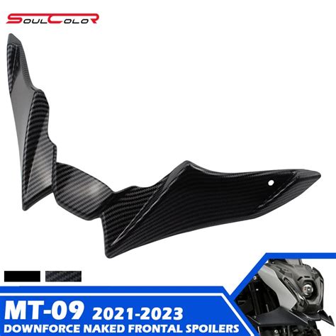 웃Motorcycle Carbon Fiber Downforce Naked Forntal Spoilers Aerodynamic