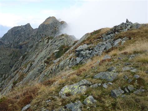 Limidario Monte O Gridone Cima Ovest Traversata Rocce Del Gridone