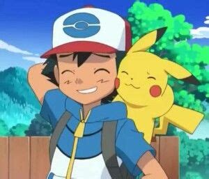 Pikachu and Ash Hugging | Pokemon Black and White