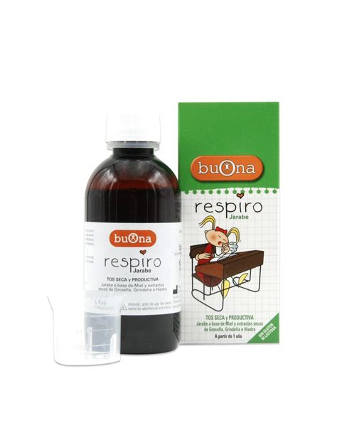 Farmacia Fuentelucha Buona Respiro Jarabe 140 Ml