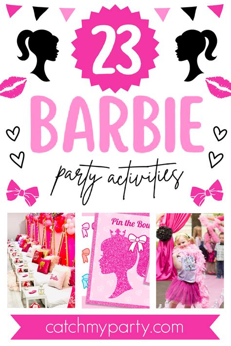 Barbie Bash: TOP Party Activities 👠 (2025) | Catch My Party