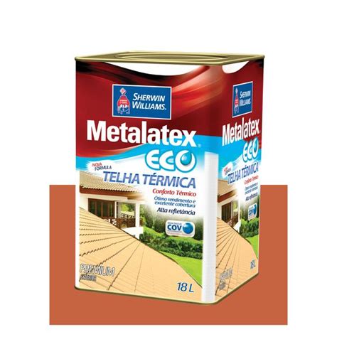 METALATEX RESINA ECO IMPERMEABILIZANTE CERÂMICA TELHA 18L Baratão das