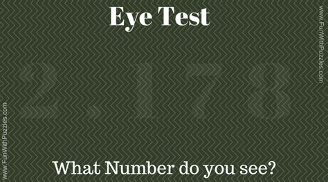 Eye Test Puzzles for Kids with Answers-Fun With Puzzles