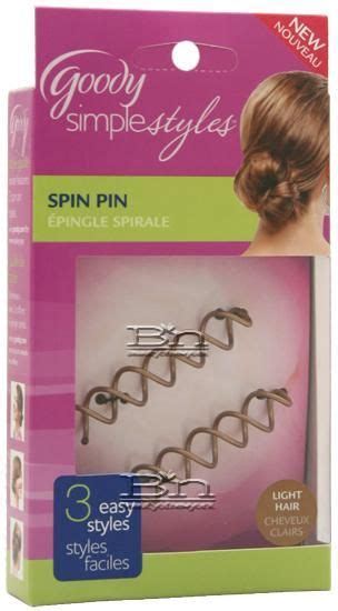 Goody Simple Styles Spin Pin For Light Hair Light Hair Spin Pin