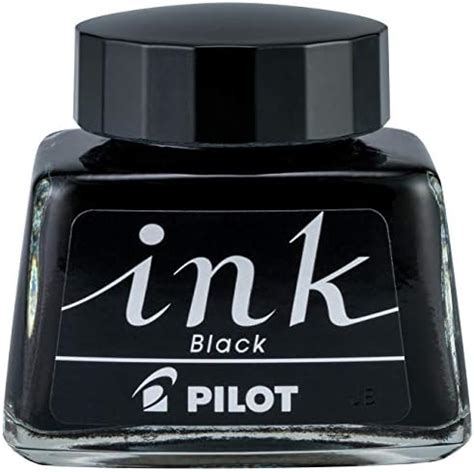 Pilot Ink Tinta Para Pluma Fuente Color Negro Frasco Con Ml