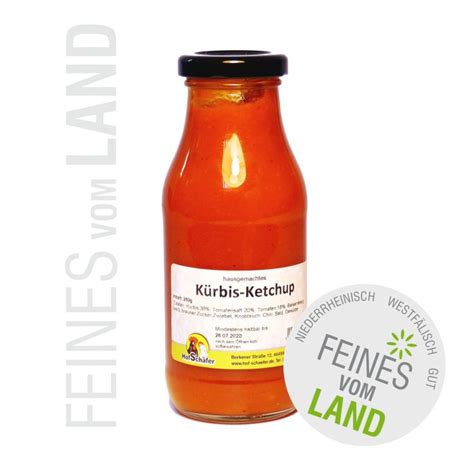 Kürbis Ketchup 260g Feines vom Land Online Shop