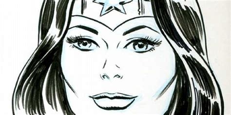 Wonder Woman Face Drawing