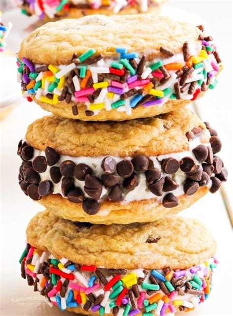 Cookie Ice Cream Sandwiches Yummi Haus