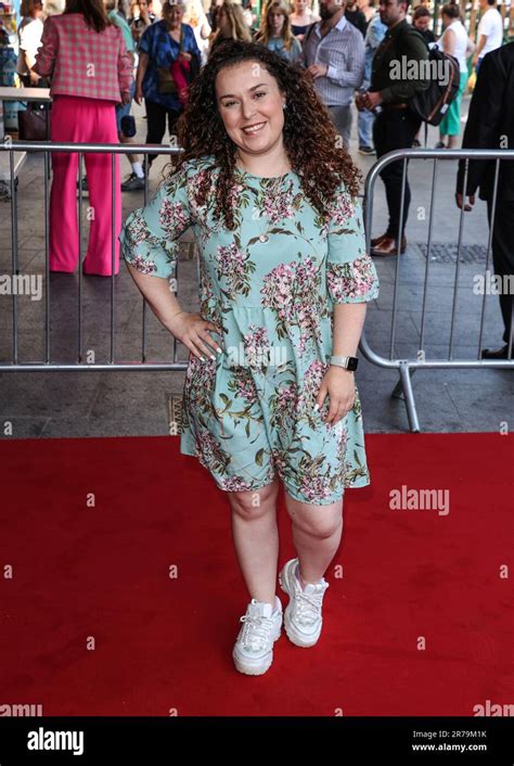 Dani Harmer Seen Attending The Gala Night For Grease The Musical At