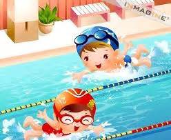 Swim Lessons Clipart: Dive into Fun with High-Quality Graphics