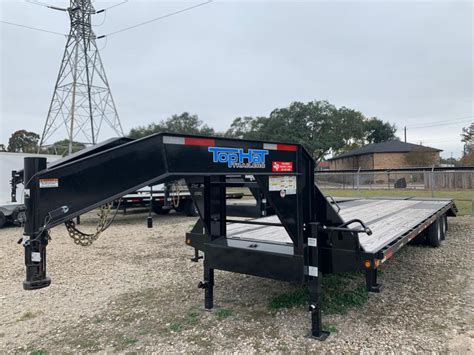 2020 Top Hat 275 Gooseneck Deck Over 24k Pasadena Trailer Flatbed