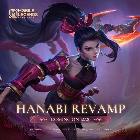 Newly Revamped Hanabi Makes Her Way to Mobile Legends: Bang Bang ...