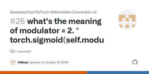 What S The Meaning Of Modulator 2 Torch Sigmoid Self Modulator